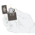 thumbnail image 6 of Zippo Screaming Monster Design Black Ice Pocket Lighter, 6 of 7