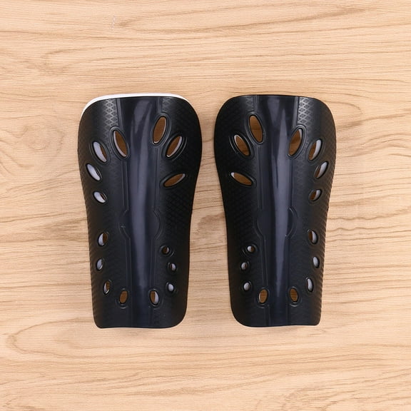 OATIPHO 1Pair Black Breathable Calf Guard Gear Lightweight Shin Pads for Football