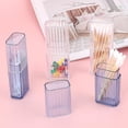 thumbnail image 4 of Yeanifeana 8Pcs Transparent Flosser Dispenser Container, Project Storage Case Portable Creative Storage Box, Dental Toothpick Holder Floss Travel Case for Teeth Cleaning Cotton Swab, 4 of 7