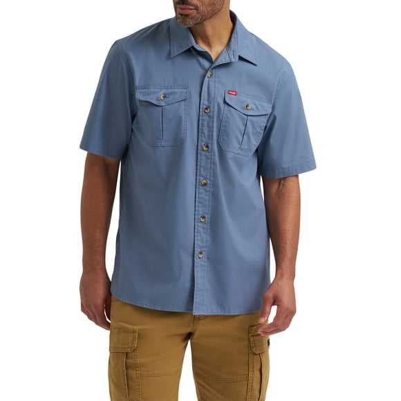 Wrangler® Men's Heritage Short Sleeve Woven Shirt