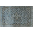 thumbnail image 1 of Ahgly Company Machine Washable Indoor Rectangle Traditional Roman Silver Gray Area Rugs, 3' x 5', 1 of 7