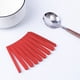 thumbnail image 5 of Juego de cojines plegables de silicona para taza 2-Pack | Posavasos de goma antideslizantes resistentes al calor | Almohadillas aislantes portátiles para mesa de café de té | Fácil limpieza | Rojo, 5 of 6