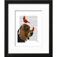 thumbnail image 2 of Basset Hound and Birds, Animals Framed Art Print Wall Art by Fab Funky Sold by Art.Com, 2 of 6