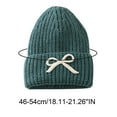 thumbnail image 2 of Herrnalise Classic Winter Knit Kids Hat Skull Cap for Toddler Boys Autumn Fisherman Beanie Green04, 2 of 7