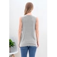 thumbnail image 3 of PARNIXS Summer Women's Maternity Nursing Tank Top Sleeveless Comfy Breastfeeding Clothes(3-Pcs),M, 3 of 7