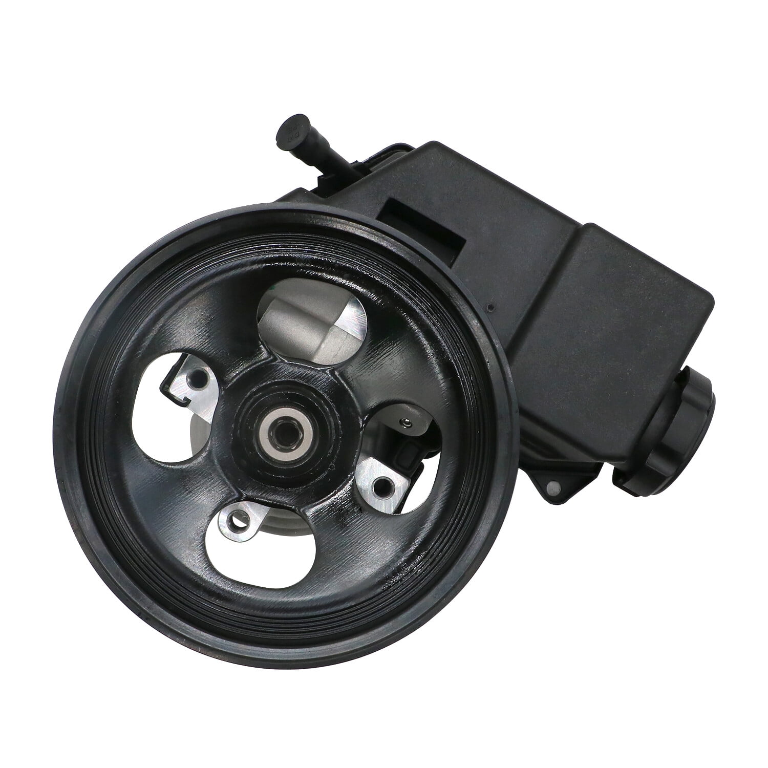 Woudy Power Steering Pump W/ Pulley & Reservoir for 2004-2012 Chevy Colorado GMC Canyon