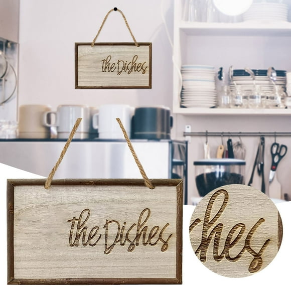Giyblacko Door Hanging DecorationKitchen Wall Decor Rustic Kitchen Decor For Kitchen Wall Farmhouse Kitchen Signs Wall Decor Of Farmhouse Wall Art For Home Decoration