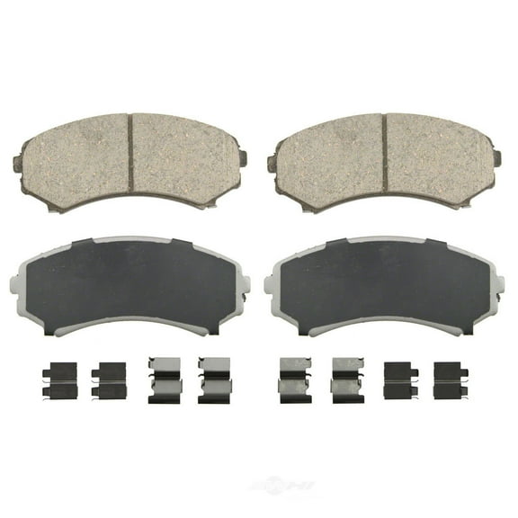 Disc Brake Pad Set Fits select: 2004-2008,2010-2011 MITSUBISHI ENDEAVOR