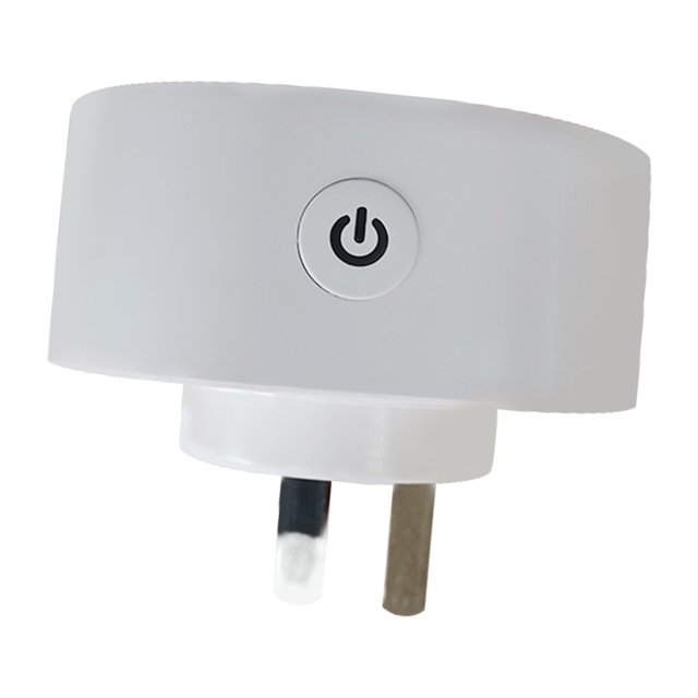 Matsuzay Enchufe inteligente Wifi 16A enchufe inteligente 2,4 Ghz Control remoto inalámbrico toma de corriente Control de voz temporizador Electrónica No.05 AU Plug