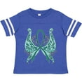 thumbnail image 3 of Inktastic Ovarian Cancer Awareness with Butterfly Ribbon Words Boys or Girls Toddler T-Shirt, 3 of 5