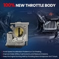 thumbnail image 3 of MOCA AUTOPARTS Electronic Throttle Body Fit for 2006-2013 Mazda 3 2.0L & 2006-2008 Mazda 6 2.3L & 2008-2010 Mazda 5 2.3L, 3 of 9