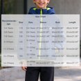 thumbnail image 3 of Xdegoge Kids Boys Hooded Puffer Jacket Lightweight Zip Up Winter Warm Coat Soft Warm Cold Weather Padded Outerwear Blue Size 12-13, 3 of 9