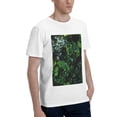 thumbnail image 2 of Bingfone Lush Foliage Green Plant Men'S Loose Fit Short-Sleeve Pocket T-Shirt, 2 of 7