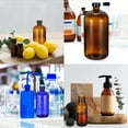 thumbnail image 5 of Uxcell 0.5oz(15ml) Glass Sample Bottle Dispensing Bottle with Black Poly Cone Cap, 48Pcs, Amber, 5 of 5