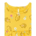 thumbnail image 2 of Wonder Nation Baby Girls' Hedgehog Dress with Long Sleeves, 2 of 3