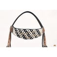 thumbnail image 3 of HILASON Western Horse Headstall American Hair-On Leather Tan, 3 of 4