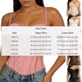 thumbnail image 3 of Warop Women's Fashion Boned Corset Top, Waist Shaping Slimming with Mesh Straps and Built-in Bra Pads, Shapewear for Outerwear and Daily Use, 3 of 9