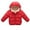 Red, variant on KYAIGUO Kids Boys Girls Zipper down Jacket Winter Warm Puffer down Hooded Coat Baby Clothes Resistant Soft Lined Puffer Jacket for Newborn Infant Toddler