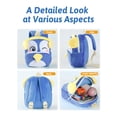 thumbnail image 5 of MICHLEY Toddler Backpack Plush Animal Cartoon 2-4 Years Mini Baby Daypack,Pre School Bags for Kids Kindergarten, 5 of 7