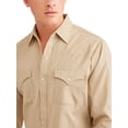 thumbnail image 2 of Ely Cattleman Men's Long Sleeve Tone on Tone Western, 2 of 2