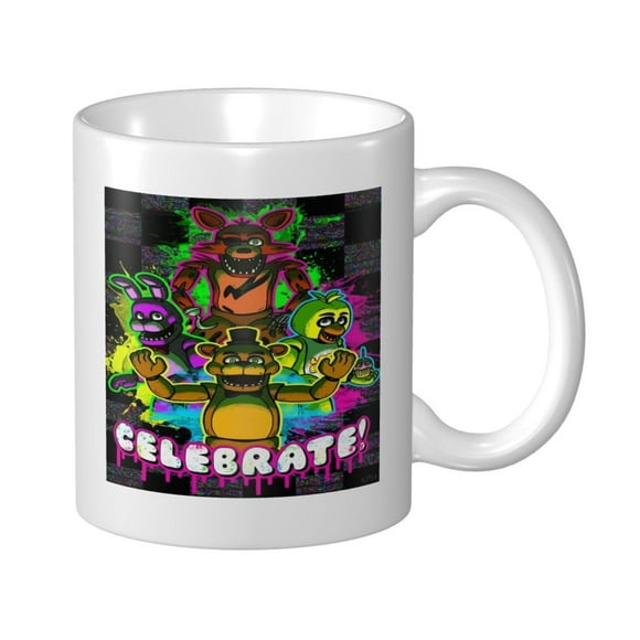 Five Nights At Freddy'S Coffee Tea Ceramic Mug Office Work Cup Gift