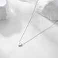 thumbnail image 4 of Turandoss 14K White Gold Plated Choker Tiny Heart Name Pendant Necklace for Women Girls Kids Letter A-Z Cute Jewelry Personalized Birthday Gifts Gifts for Women Teen Girls, 4 of 7