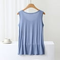 thumbnail image 2 of yillto Women's Sleepwear Tank Top Sleeveless Pajamas Shirt Soft Comfy Loungewear Pjs Shirts for Women, 2 of 7