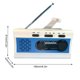thumbnail image 2 of Emergency Weather Radio with LED Flashlight Power Bank SOS Alarm Hand Crank Radio Portable Weather Radio for Hurricane Supplies, 2 of 9