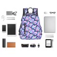 thumbnail image 4 of Disketp pinkk flower crystal Skull Mochila Ligera e Impermeable, Mochila de Día Resistente para Viajes, Senderismo y Uso Diario para Hombre y Mujer, 4 of 7