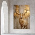 thumbnail image 2 of Cuadro Decorativo Animal 80x122cm Venado Ocre, 2 of 6