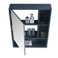 thumbnail image 2 of Fine Fixtures Surface Mount Bathroom Medicine Cabinet, Blue., 2 of 5