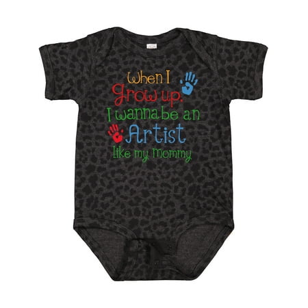 

Inktastic Artist Like Mommy Gift Baby Boy or Baby Girl Bodysuit