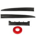 thumbnail image 1 of Kit de 3 alerones para ventana trasera de coche, techo y maletero, divisor decorativo universal, 1 of 14