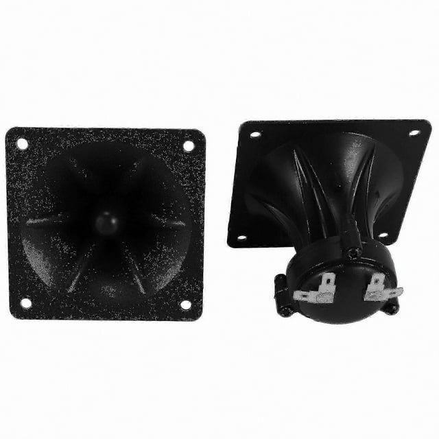 2-Piece Piezo Tweeter Set - Ceramic Treble Speaker for High-Range o Applications