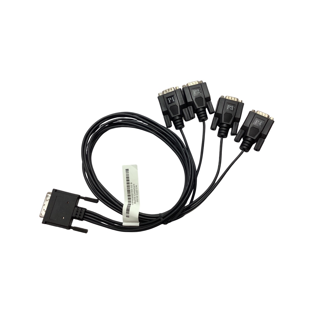 HP Digi 4Port D8B9M Fanout Cable 438159001 RoHS 6300018302