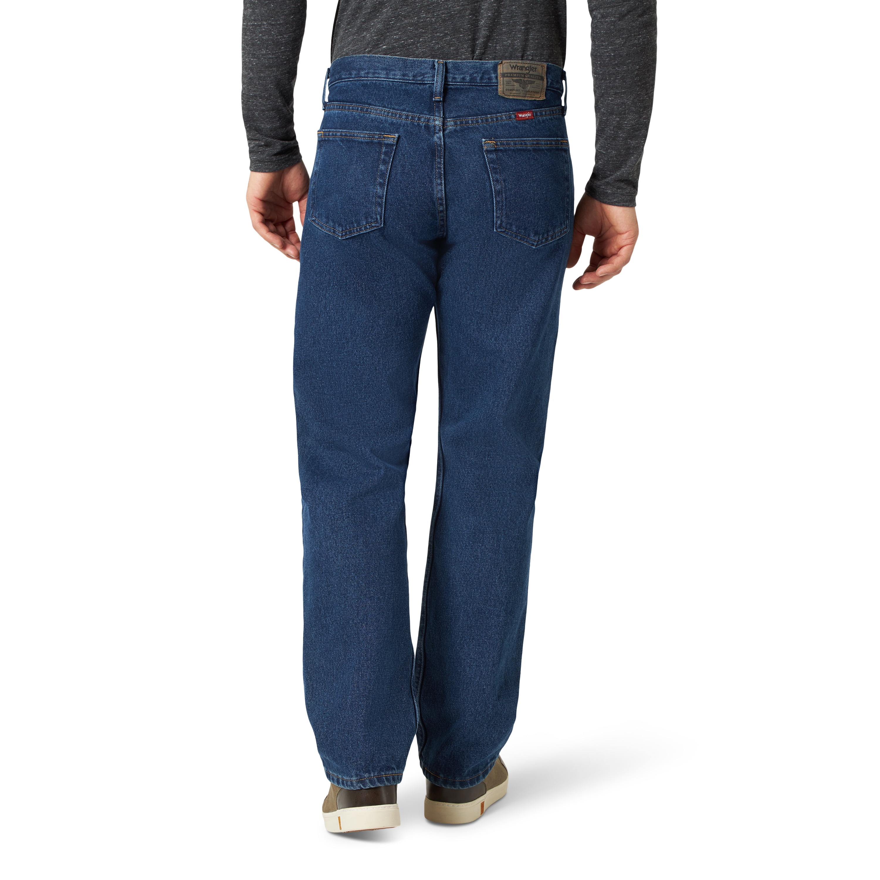 mens wrangler loose fit jeans