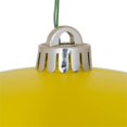 thumbnail image 2 of Vickerman N593078DA 12 in. Yellow Ball 4 Finish Assorted Ornament - 4 per Bag, 2 of 3