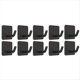 thumbnail image 1 of 10 Adhesivos de Acero Inoxidable, de Pared Autoadhesivos, Soporte de Almacenamiento Resistente, para Toallas, A, 1 of 5