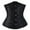 Black, variant on Clearance Women's Underbust Corset Satin Lace Plus Size Waist Training Corsets Push Up Lingerie Bustier Top