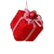 thumbnail image 1 of Seyotauo Red And White Christmas Ornaments Multishape (Spherical & Gift Box) Faux Plush with Hanging Cord - Christmas Tree Decorations, Window Display Holiday Christmas Decor Festive Christmas Decor, 1 of 9
