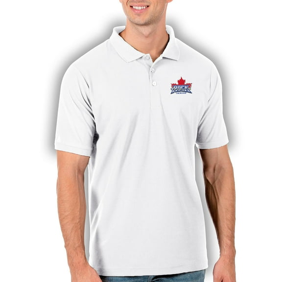 Men's Antigua White Toronto Rock Legacy Pique Polo