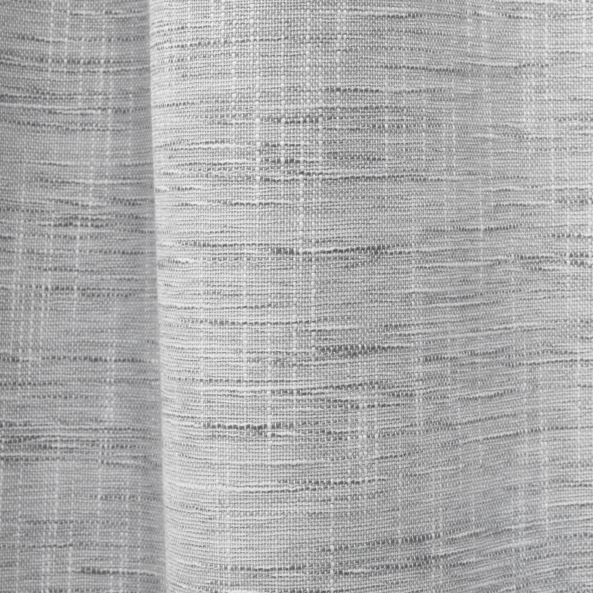 Exclusive Home Burke 100% Blackout Grommet Top Curtain Panel Pair, 52"x84", Dark Grey, Set of 2