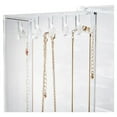 thumbnail image 5 of OnDisplay Clear Acrylic Jewelry Organizer Box with 6 Drawers and Side Hooks – Makeup, Necklace, and Accessory Storage for Dresser or Vanity, 5 of 7