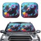 thumbnail image 2 of Fotbe Lively Cute Turtle Juego de 2 Piezas de Parasoles para Parabrisas | Bloqueador Solar para Auto | Accesorios Plegables para Protección Solar Interior-Small, 2 of 6