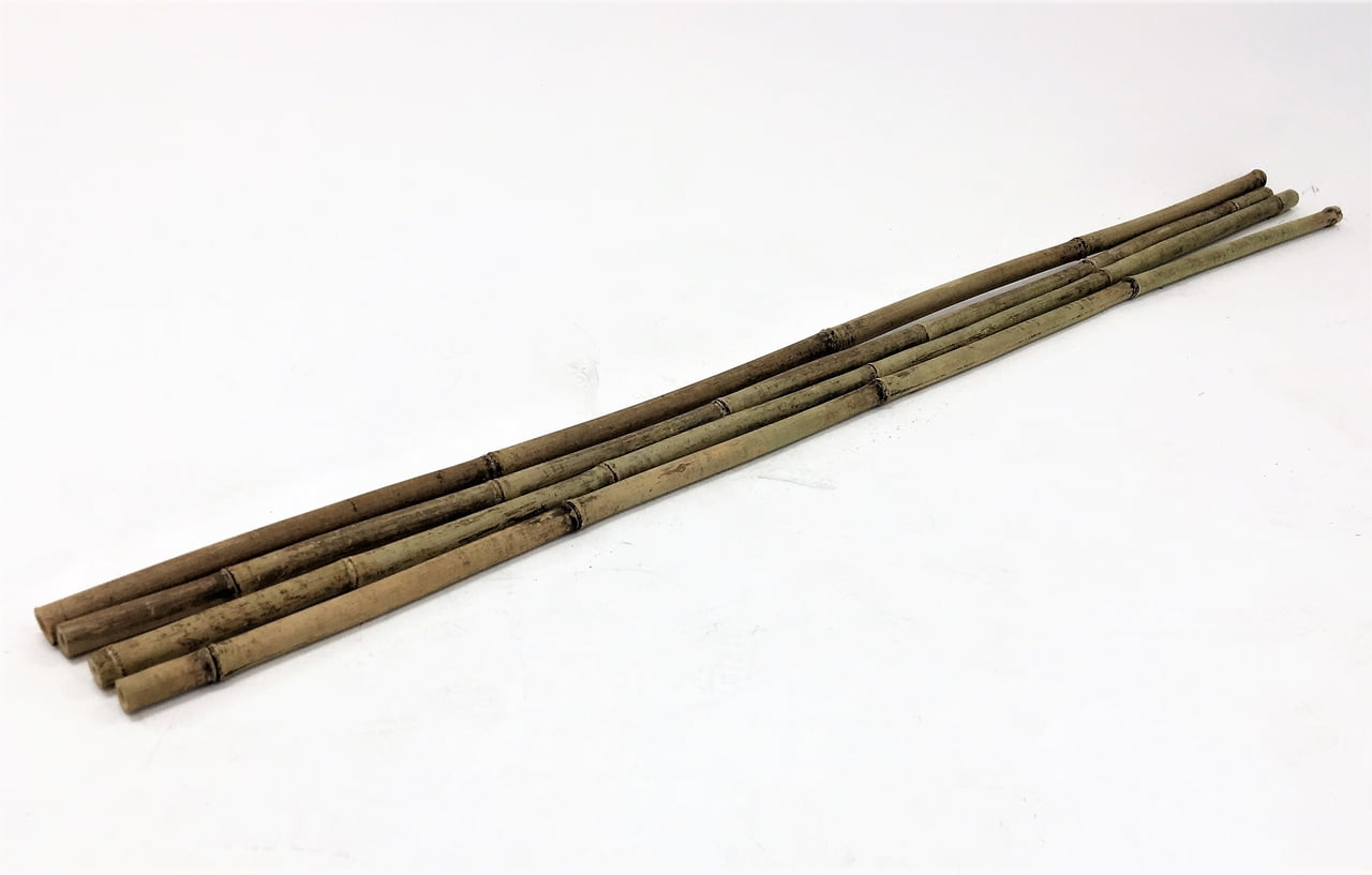 Backyard X-Scapes 6' Plant Support Bamboo Garden Stakes Natural (25 Pieces)