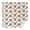 Pioneer Flower Floral, variant on Pioneer Flower Floral Print Pattern Square Tablecloth, Waterproof Wipeable Spillproof Washable Table Cover for Home Kitchen Party Decor, 42"x42"