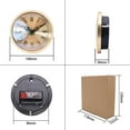 thumbnail image 3 of Reloj Zulema 4,25 pulgadas mecanismo de reloj de cuarzo esqueleto 3,39 pulgadas, 3 of 7