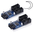 thumbnail image 1 of Divisor de placa base USB, divisor de pines de encabezado USB de 9 pines 1 a 4, rendimiento de primer nivel, 1 of 8