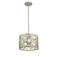 thumbnail image 2 of Z-Lite 450-12BRZ 12 in. Ariell 3 Light Bronze Pendant Ceiling Light, 2 of 7