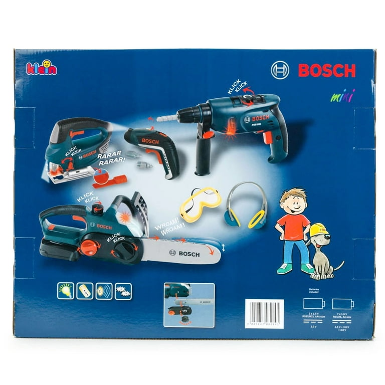 World Tech Toys Big Boys Workshop Electric Toy Power Drill Playset -  20797766